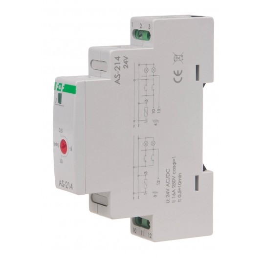 Un=24V, I=16A , 1 moduł AUTOMAT SCHODOWY -zdjęcie numer 1