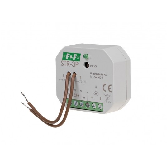 uniwersalny, Un=230V AC, 8A, montaż w pusz STEROWNIK ROLET -zdjęcie numer 1