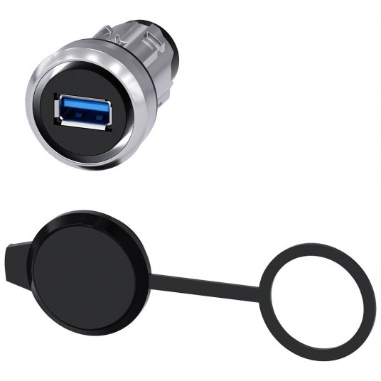 USB 3.0 22MM METAL BŁYSZCZĄCY -zdjęcie numer 1