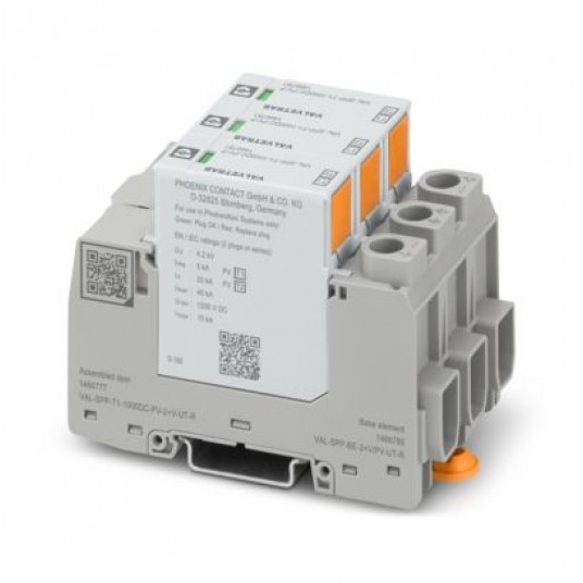 VAL-SPP-T1-1000DC-PV-2+V-UT-R ogranicznik przepięć typ 1/2 -zdjęcie numer 1