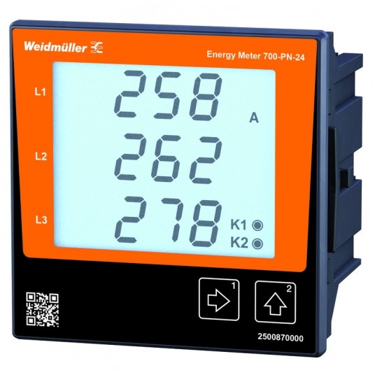 W.ENERGY METER 700-PN-24 MIERNIK WIELOFUNKCYJNY ZAS 24V -zdjęcie numer 1