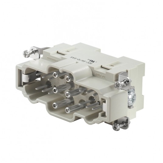 W.HDC S6 12 SAS wkład HDC, złącze męskie, 690V -zdjęcie numer 1