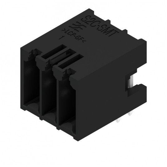 W.S2C-SMT 3.50/06/90G 3.2SN BK BX Złącze wtykowe płytek drukowan -zdjęcie numer 1