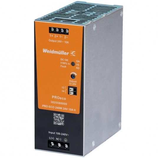 W.ZASILACZ PRO ECO 240W 24V 10A II -zdjęcie numer 1
