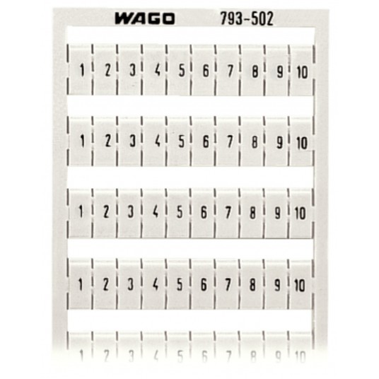 WA.OZNACZNIKI 1-10 (x5) OZNACZNIKI -zdjęcie numer 1