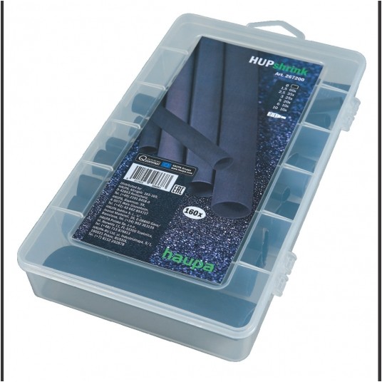 WĄŻ TERMOKURCZ.OPAKOWANIE CZARNE2:1 160CZ. WĄŻ TERMOKURCZLIWY -zdjęcie numer 1