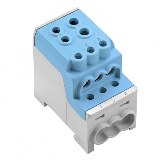WPD 110 1X70+1X35/6X16 BL BLOK ROZDZIELCZY -zdjęcie numer 1