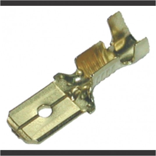 WSUWKA KONEKTOROWA 0,5-1,0mm 6,3x0,8 OP=200SZT. -zdjęcie numer 1