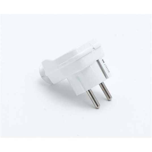 Wtyczka kątowa 10/16A 2P+Z IP20 Uni-Schuk -zdjęcie numer 1