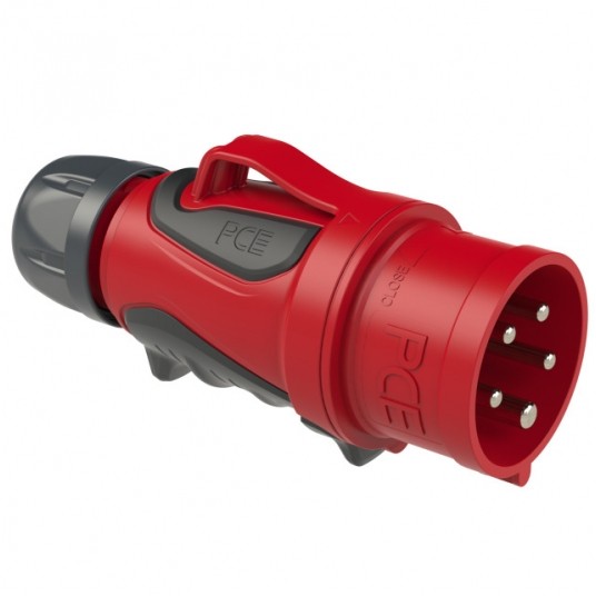 WTYCZKA ZWROTNICA 32A 5P IP44/54 GRIP WTYCZKA NA KABEL -zdjęcie numer 1