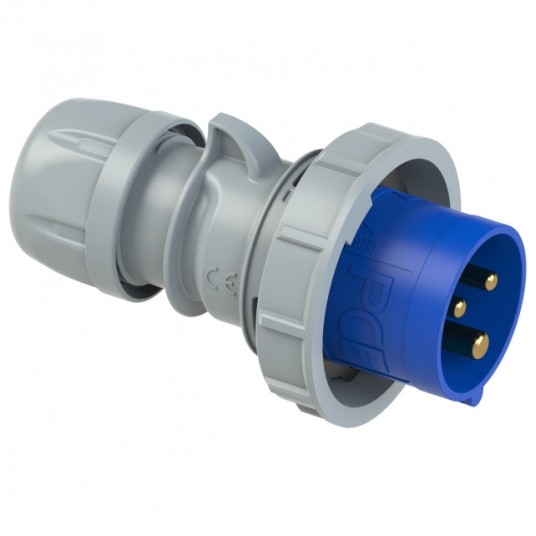 WTYK PRZENOŚNY 16A 3P 230V WTYK -zdjęcie numer 1