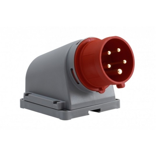 Wtyk siłowy stały odbiornikowy 16A 5p IP44 BC1-1505-2236 -zdjęcie numer 1