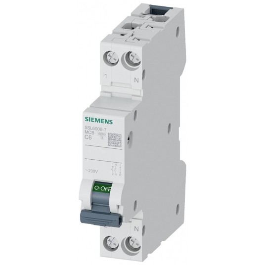 WYŁ. NADPR. C6 6KA 1+N WYŁĄCZNIK NADPRĄDOWY -zdjęcie numer 1