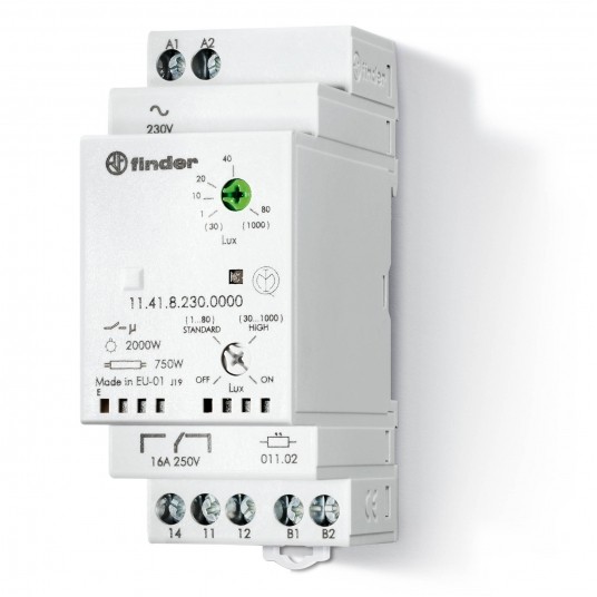 WYŁĄCZNIK ZMIERZCHOWY, 1 ZESTYK PRZEŁĄCZNYY (1P 16A), 230V -zdjęcie numer 1