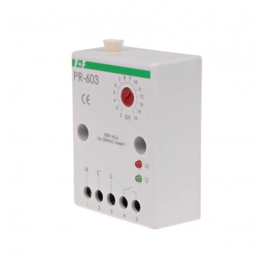 z kanałem przelotowym, styk 1Z, Imax=16A, PRZEKAŹNIK PRIORYTETOWY -zdjęcie numer 1