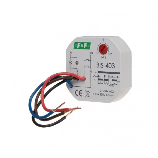 z wyłącznikiem czasowym, Un=230V, I=10A, s PRZEKAŹNIK BISTABILNY -zdjęcie numer 1