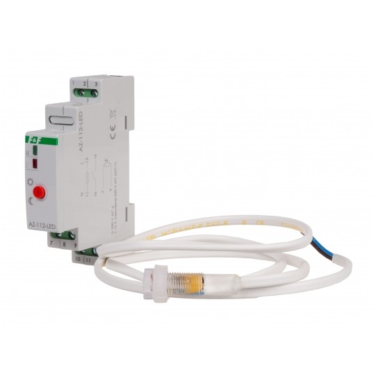 z zewnętrzną sondą hermetyczną FI10, Un=23 AUTOMAT ZMIERZCHOWY InRush 16A -zdjęcie numer 1