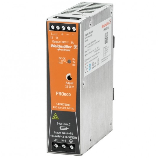 ZASILACZ 24V 3A PRO ECO 72W -zdjęcie numer 1