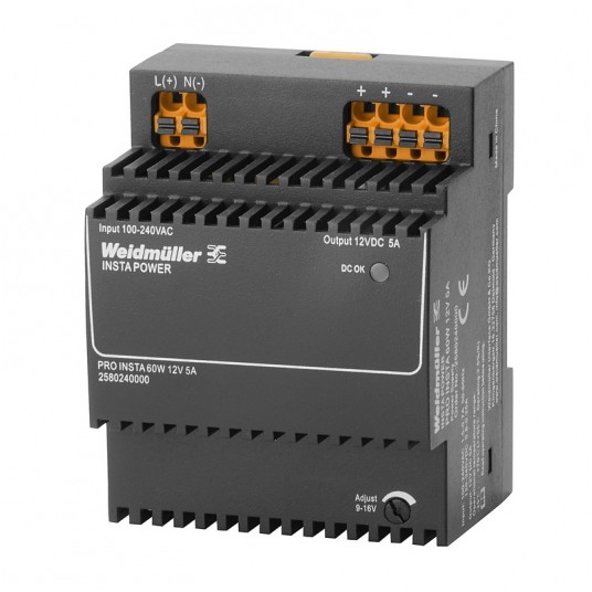 ZASILACZ PRO INSTA 60W 12V 5A -zdjęcie numer 1