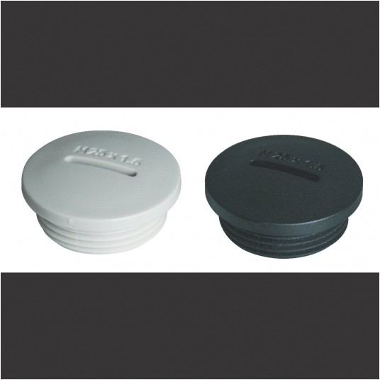 ZAŚLEPKA M25 SZARA ZASLEPKA M25 JASNO SZARA -zdjęcie numer 1