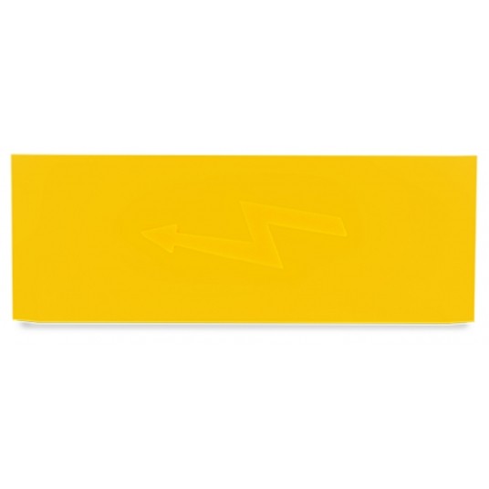 ZAŚLEPKA OSTRZEGAWCZA Z BŁYSKAWICĄ ŻÓŁTA OPK=10szt -zdjęcie numer 1