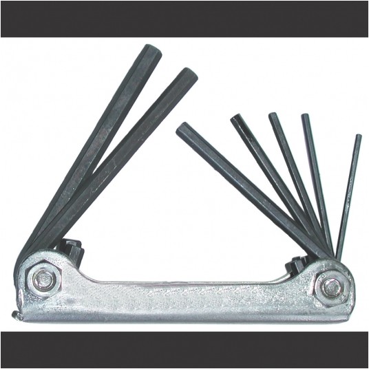 Zestaw kluczy imbusowych 2,5-10 mm skład -zdjęcie numer 1