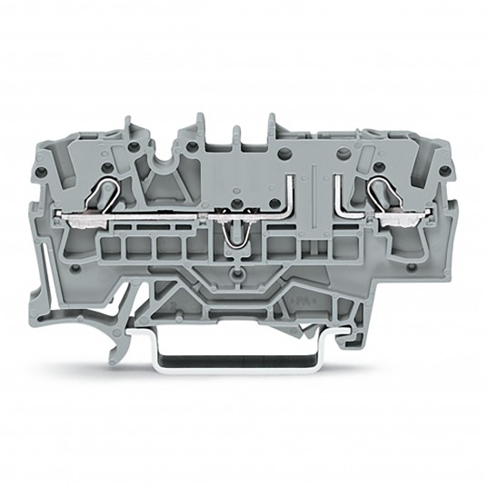 ZŁĄCZKA 2-PRZEWOD.2,5mm szara BAZOWA TOPJOBS -zdjęcie numer 1