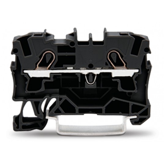 ZŁACZKA 2-PRZEWOD. 4mm CZARNA ZŁACZKA -zdjęcie numer 1