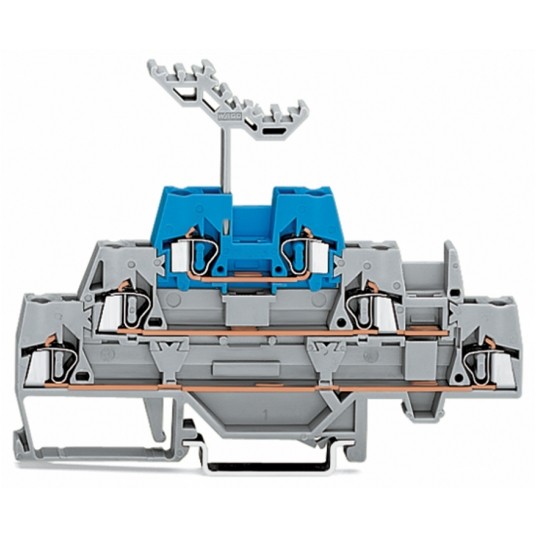 ZŁĄCZKA 3-P L/L/L 2,5mm2 ZŁĄCZKA SZARA/SZARA/NIEB. -zdjęcie numer 1