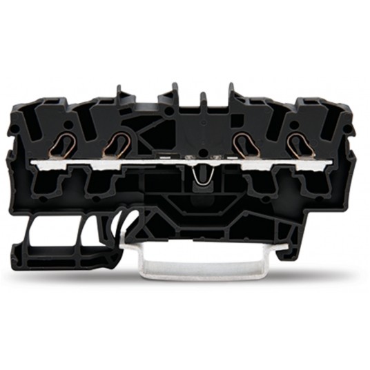 Złączka 4.przewodowa 2,5mm2 czarna ZŁĄCZKA TOPJOBS -zdjęcie numer 1