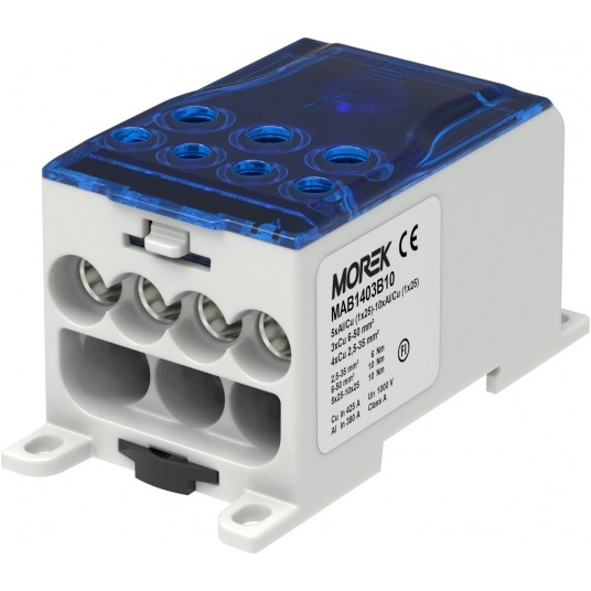 ZŁĄCZKA OJL400 10x25 4x35/3x50 NIEBIESKI 1000V -zdjęcie numer 1