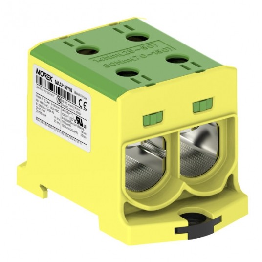ZŁĄCZKA OTL150-2 2X25-150MM ŻÓŁTO-ZIEL 1500V -zdjęcie numer 1