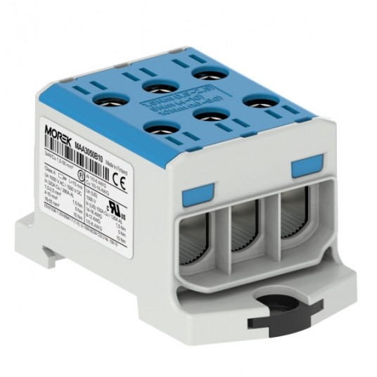 ZŁĄCZKA OTL50-3 3X1,5-50MM NIEBIESKA 1500V -zdjęcie numer 1