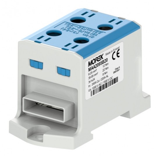 ZŁĄCZKA OTL95-2 2X6-95MM/3X1X24 NIEBIESKA 1000V -zdjęcie numer 1
