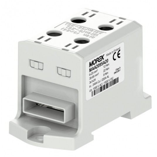 ZŁĄCZKA OTL95-2 2X6-95MM/3X1X24 SZARA SZARA -zdjęcie numer 1