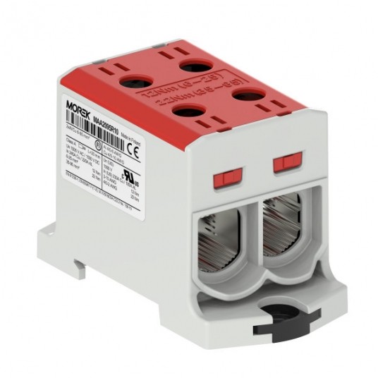 ZŁĄCZKA OTL95-2 2X6-95MM CZERWONA 1000V -zdjęcie numer 1