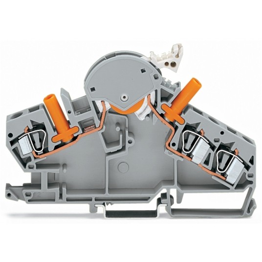 ZŁĄCZKA SZARA LISTWOWA CLASSIC 3-PRZEW. ROZŁĄCZALNO-POMIAROWA -zdjęcie numer 1