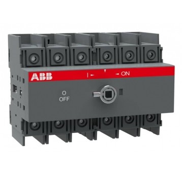 ABB.OT100F6 PRZEŁACZNIK 100A I-0-II BEZ RĄCZKI I WAŁKA