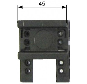 ADAPTER 8US, POZIOMA SZYNA MONTAŻOWA 35 MM, Z ZAGŁĘBIENIEM DLA 8US1998