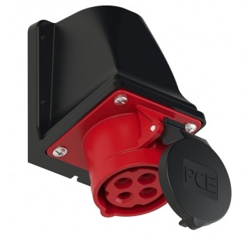 AK2.11491-6 UCHWYT ŚCIENNY Z GNIAZDEM 20A 3P4W 6h UL