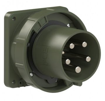 AK2.645-6.U WTYK TABLICOWY 125A 5P IP67 ZIEL.