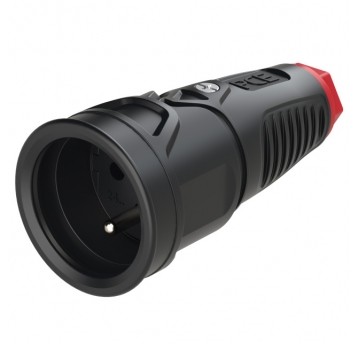 AK2.GNIAZDO 16A 230V GUMOWE 2P+Z GNIAZDO