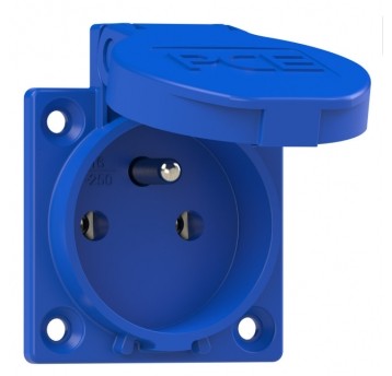 AK2.GNIAZDO TABLICOWE 10/16A 2P+Z 230V IP54 GNIAZDO TABLICOWE