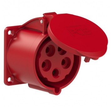 AK2.Gniazdo tablicowe 32A 5P 400V /70x70/ cze