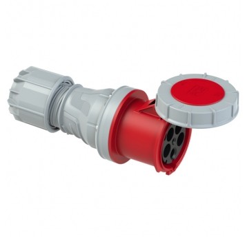 AK2.PCE 245-6 GNIAZDO PRZENOŚNE 5P 125A 400V GNIAZDO PRZENOŚNE CZER. IP67