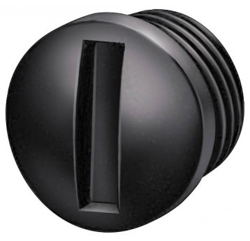 AS-I, ZAŚLEPKA CZARNA M8, DLA MODUŁU IP 67