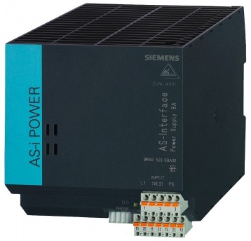 AS-INTERFACE ZASILACZ SIECIOWY IP20 NAPIĘ AS-I 30V DC (8A), NAPIĘCIE WE