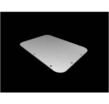 AX PŁYTA KOŁNIERZOWA METALOWA