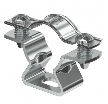 B.ASL 733 20 ALU Obejma dystansowa, z otworem