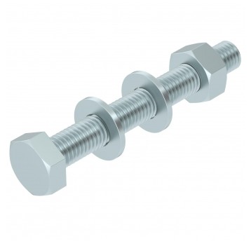 B.SKS 10x80 F Śruba z łbem sześciokątnym z n